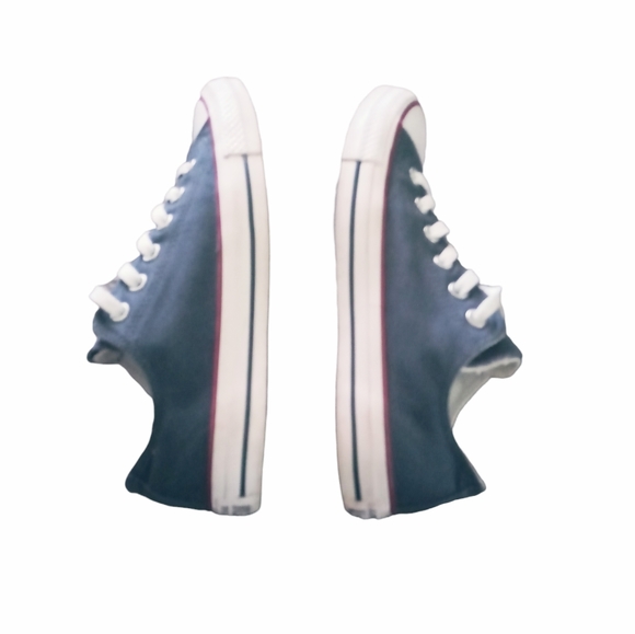 Converse All Stars Chuck Taylor Blue Canvas Low Top Unisex Sneakers W9 M7 - Picture 6 of 8